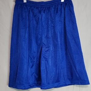 Kids Blue Mesh Shorts